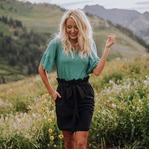 Albion Fit paper bag skirt